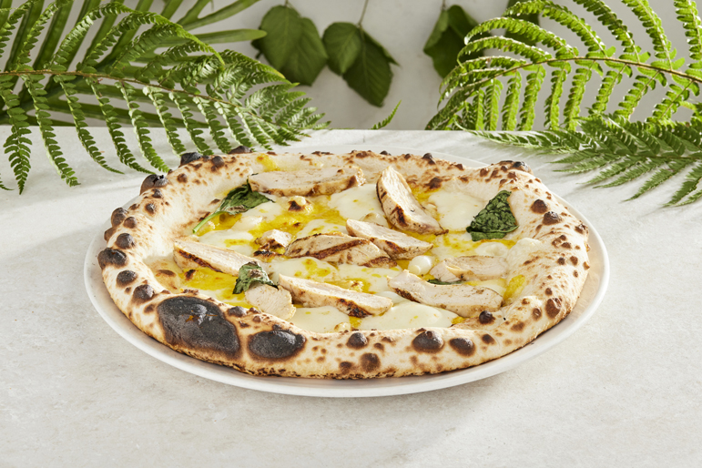 TAVUK & CHEDDAR PİZZA (80 gr)  